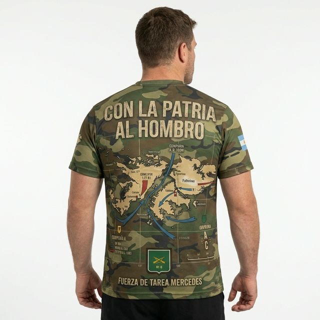 Remera Malvinas RI 6 - Regimiento de Infantería 6 - Image 8