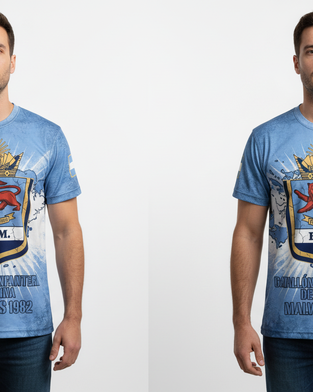 Remera Remera Malvinas Regimiento BIM 1