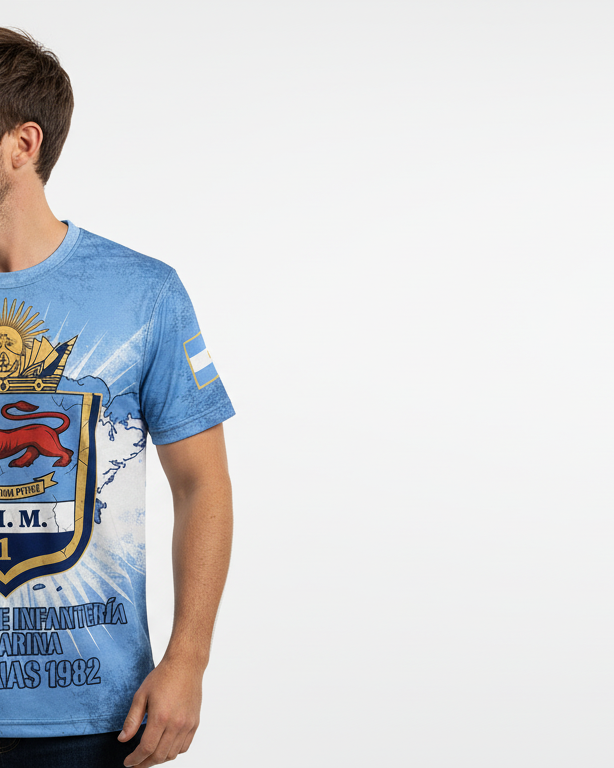Remera Remera Malvinas Regimiento BIM 1 - Image 2