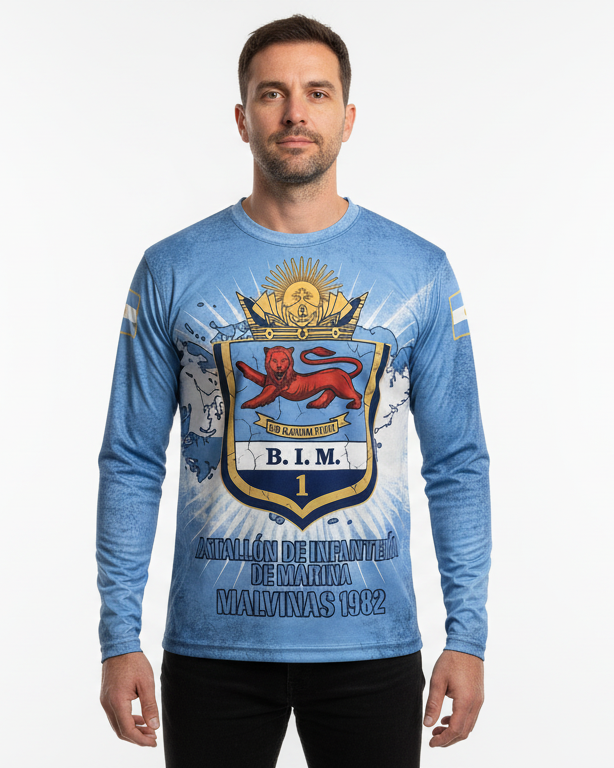 Remera Remera Malvinas Regimiento BIM 1 - Image 3