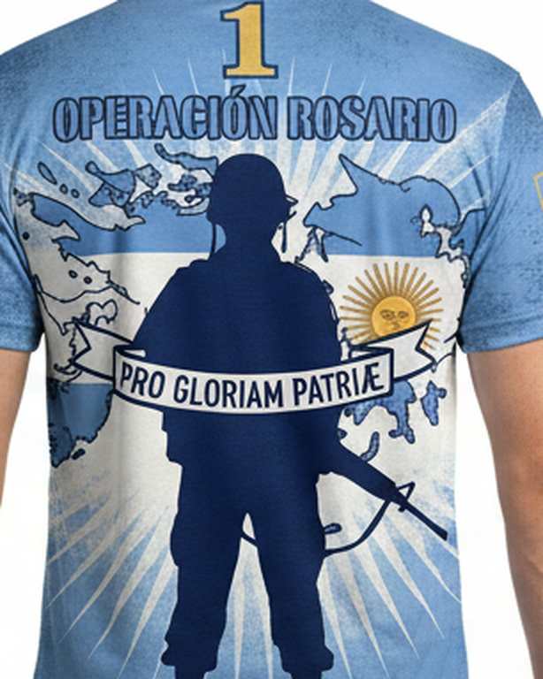 Remera Remera Malvinas Regimiento BIM 1 - Image 9