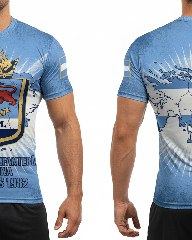 Remera Remera Malvinas Regimiento BIM 1 - Image 4