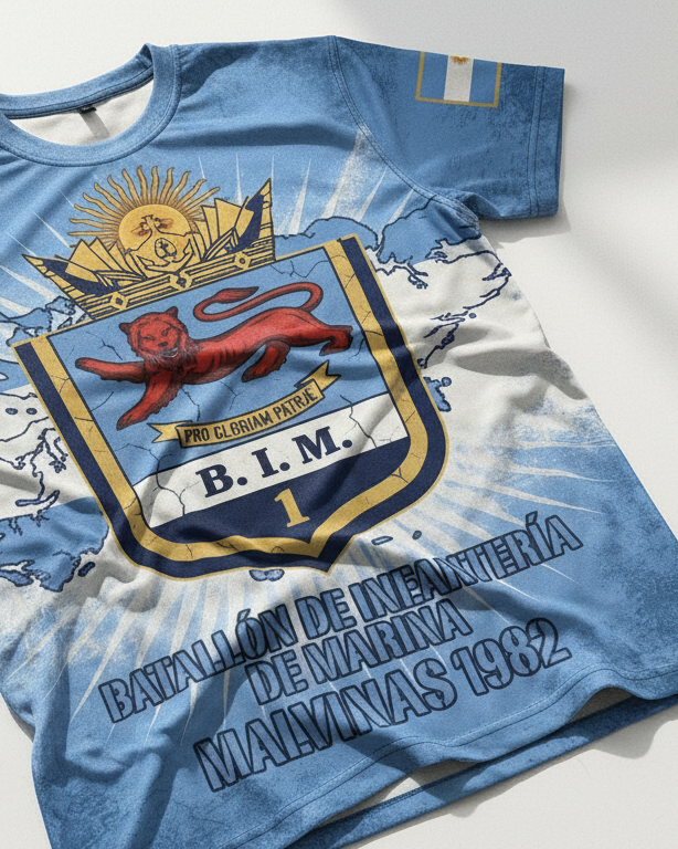 Remera Remera Malvinas Regimiento BIM 1 - Image 7