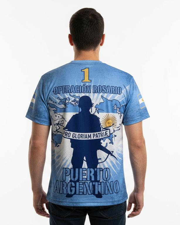 Remera Remera Malvinas Regimiento BIM 1 - Image 8