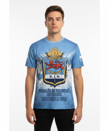 Remera Remera Malvinas Regimiento BIM 1