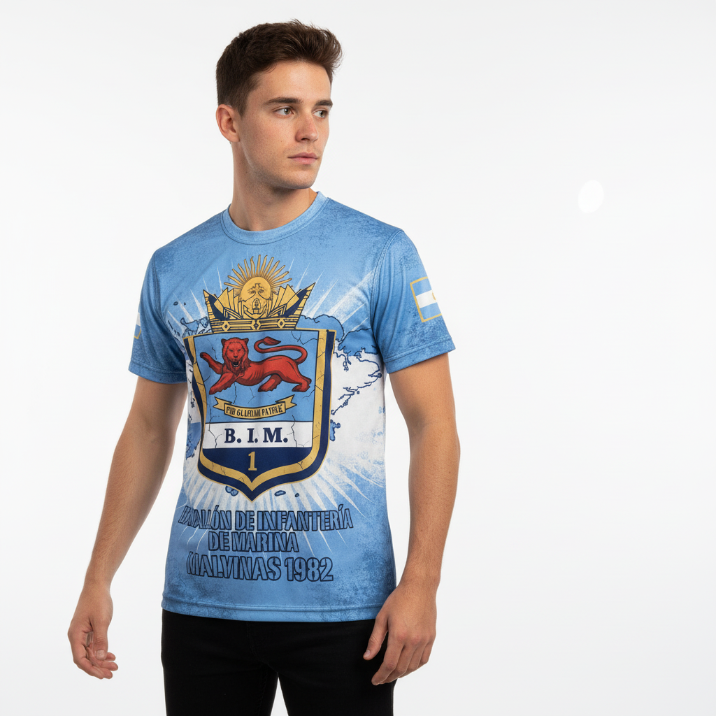 Remera Remera Malvinas Regimiento BIM 1 - Image 2