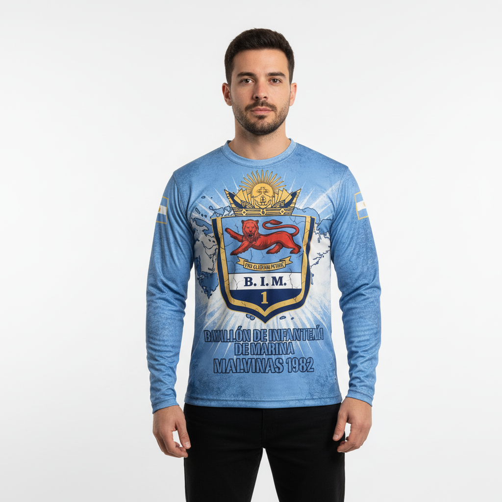 Remera Remera Malvinas Regimiento BIM 1 - Image 3