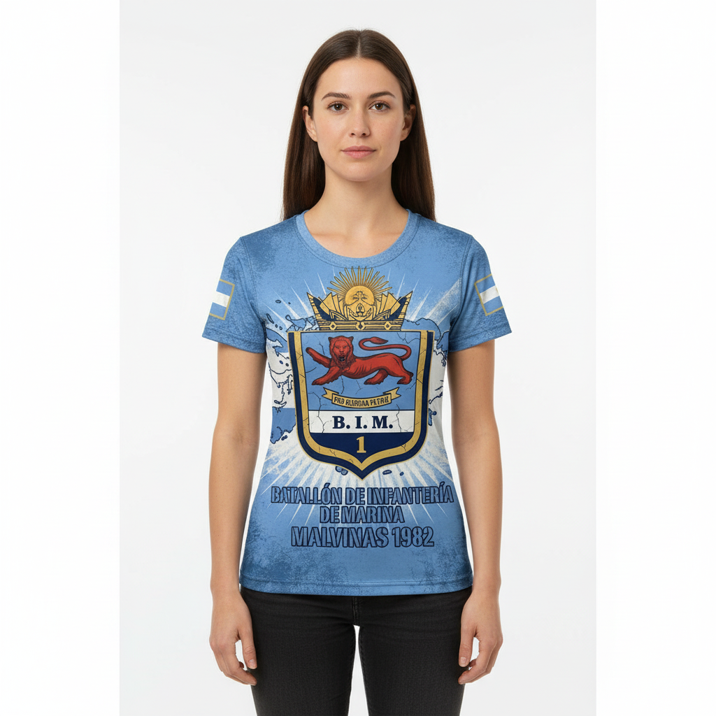 Remera Remera Malvinas Regimiento BIM 1 - Image 5