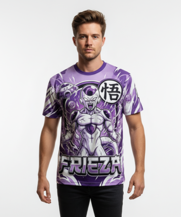 Remera Ira Freezer Dragon Ball Z