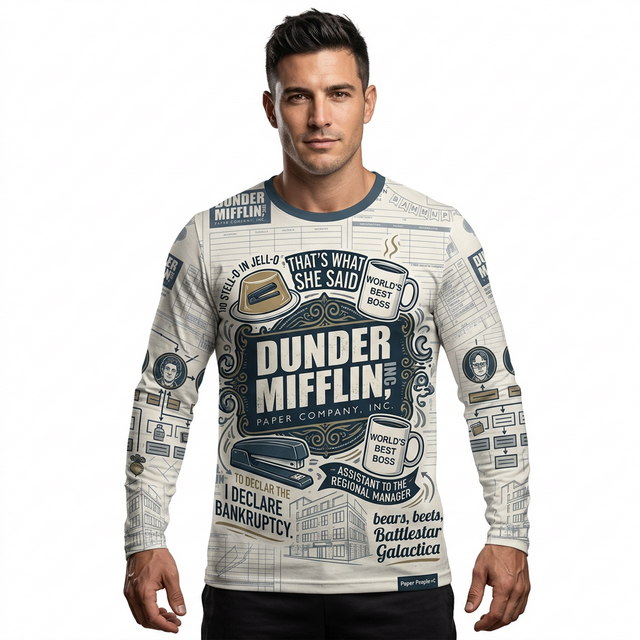 Remera The Office Dunder Mifflin Scranton Branch - Image 4