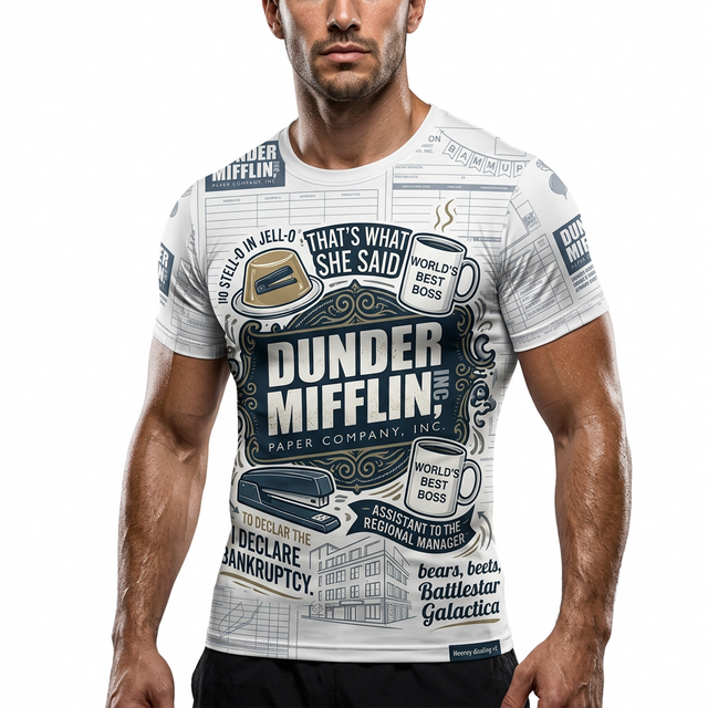 Remera The Office Dunder Mifflin Scranton Branch - Image 5