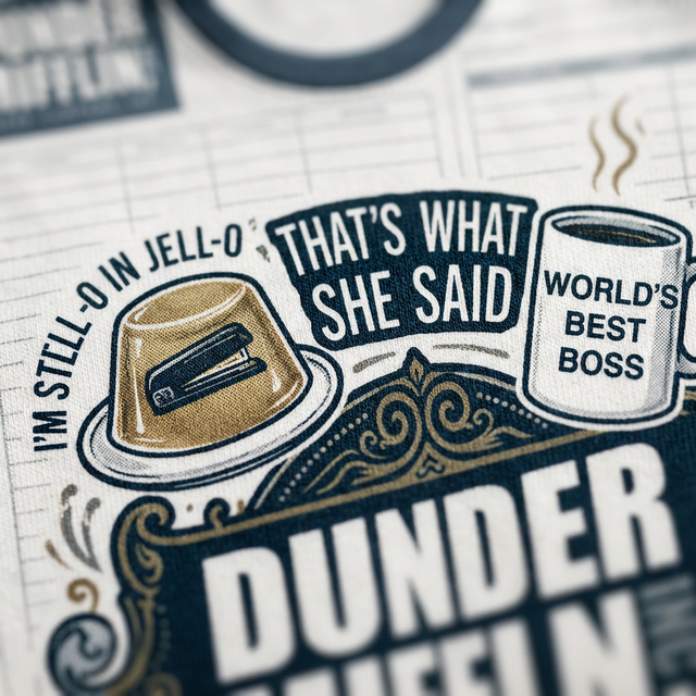 Remera The Office Dunder Mifflin Scranton Branch - Image 8