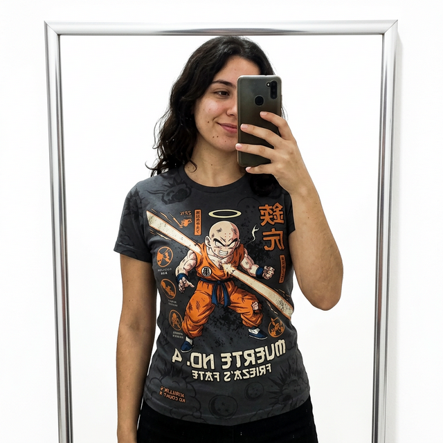 Remera Krillin El Camino del Guerrero Reincidente Full Print - Image 6