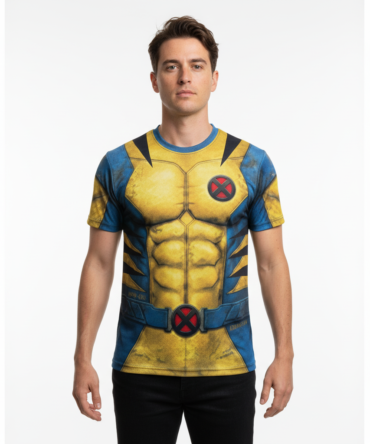Remera Traje Wolverine Comics