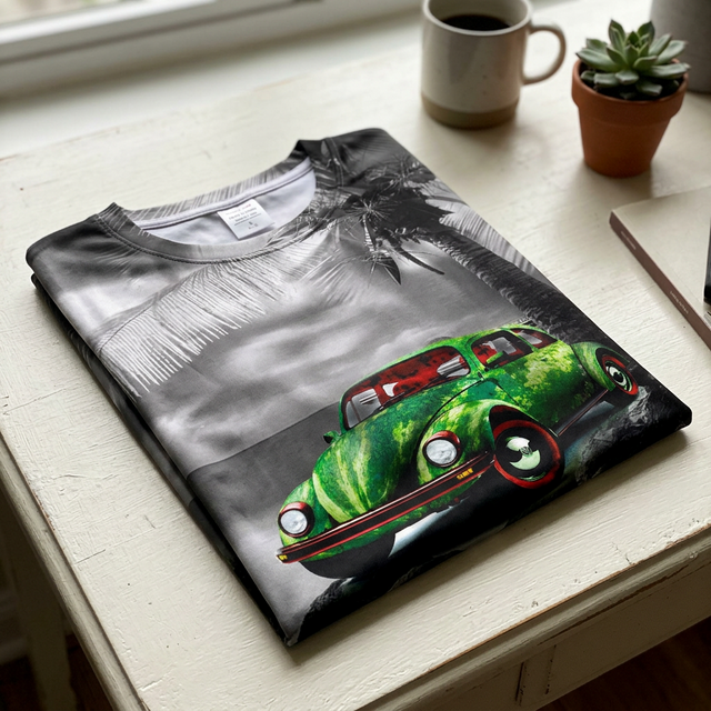 Remera Volkswagen Beetle Old - Image 7