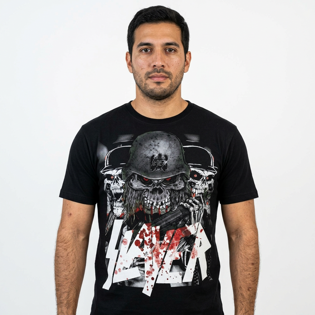 Remera Slayer Metal