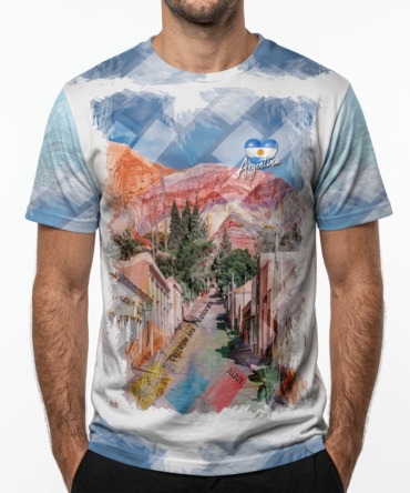 Remera Cerro De Los 7 Colores Jujuy