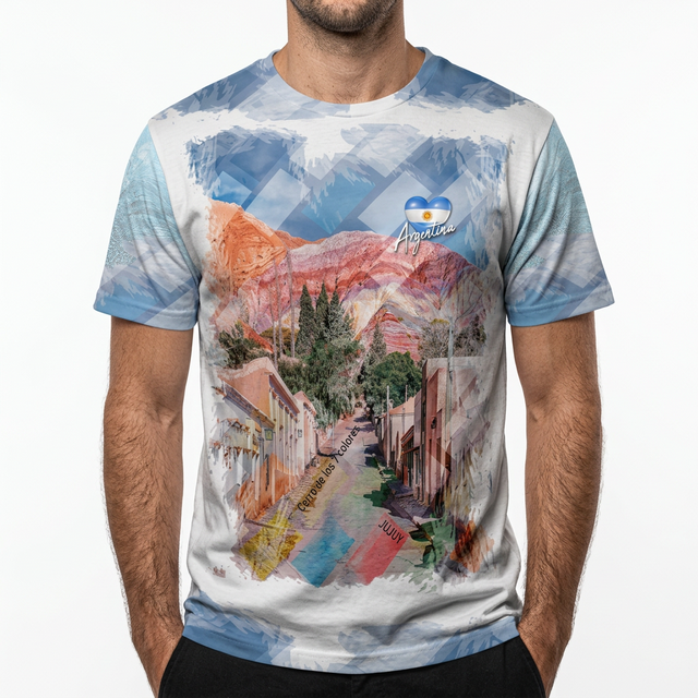 Remera Cerro De Los 7 Colores Jujuy