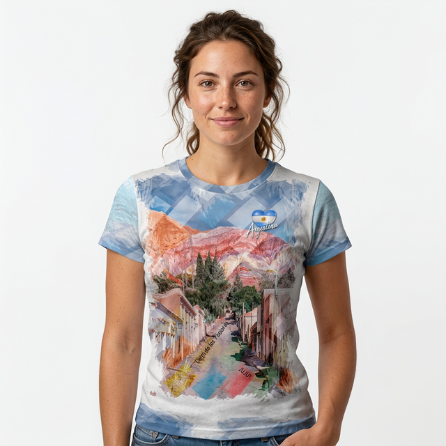 Remera Cerro De Los 7 Colores Jujuy - Image 5