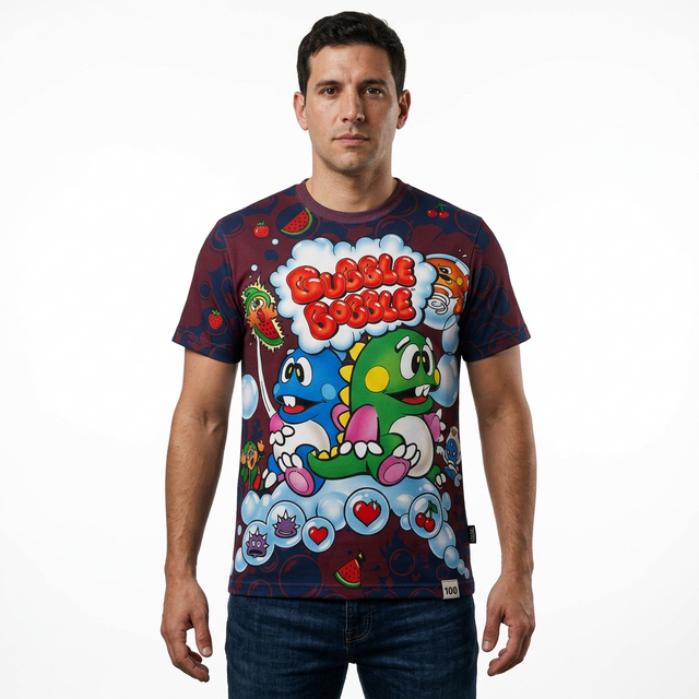 Remera Bubble Bobble