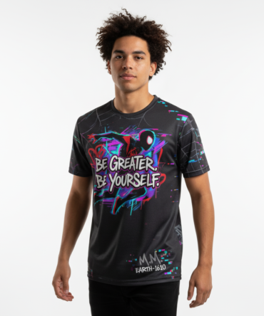 Remera Spiderman Miles Morales Graffiti