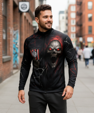 Buzo Campera Deportiva Chacarita Juniors vista 2 - Ranwey