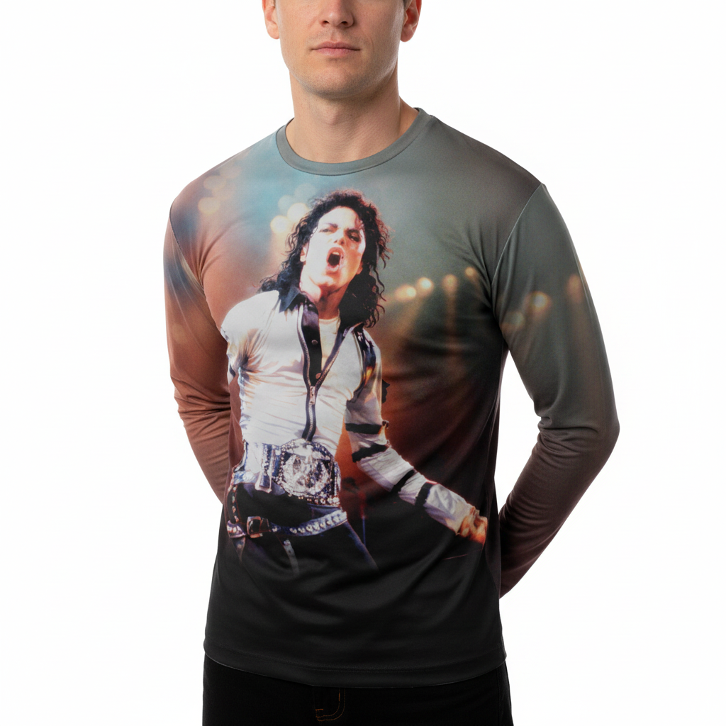 Remera Remera Michael Jackson vista 2 - Ranwey
