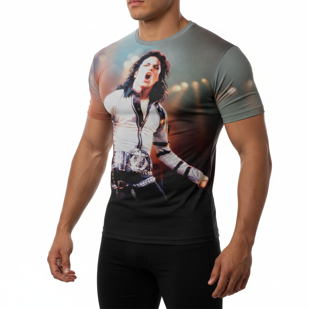 Remera Remera Michael Jackson vista 3 - Ranwey