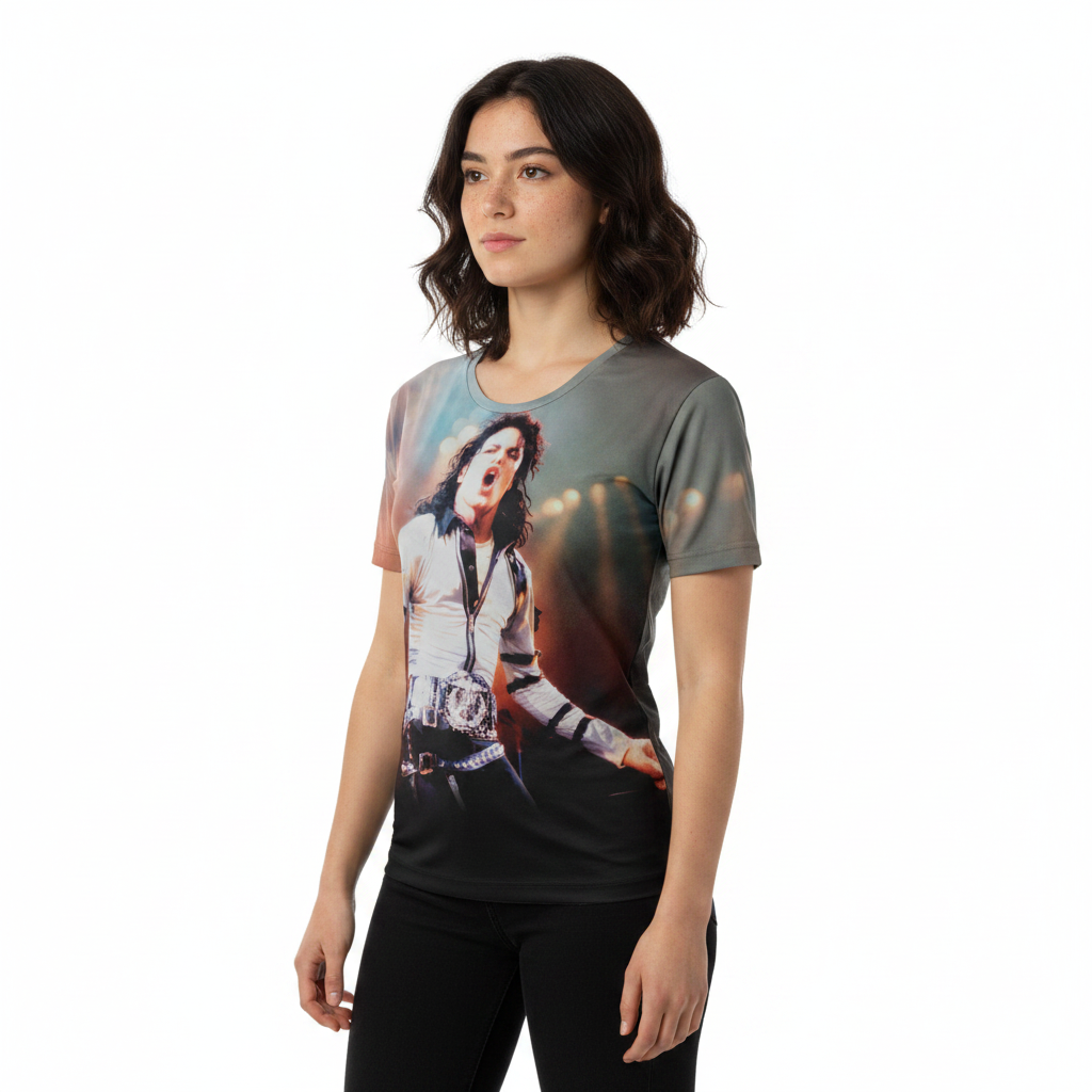 Remera Remera Michael Jackson vista 4 - Ranwey