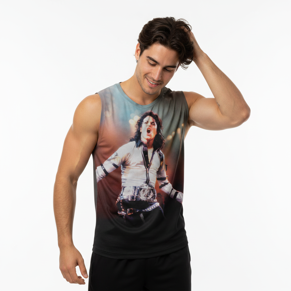 Remera Remera Michael Jackson vista 5 - Ranwey