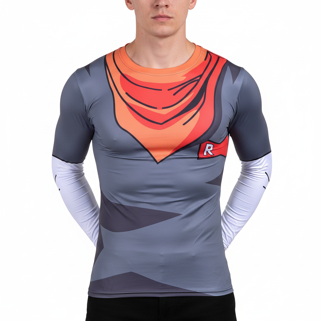 Remera Remera Ml Androide N17 Dbz Red Ribbon vista 3 - Ranwey