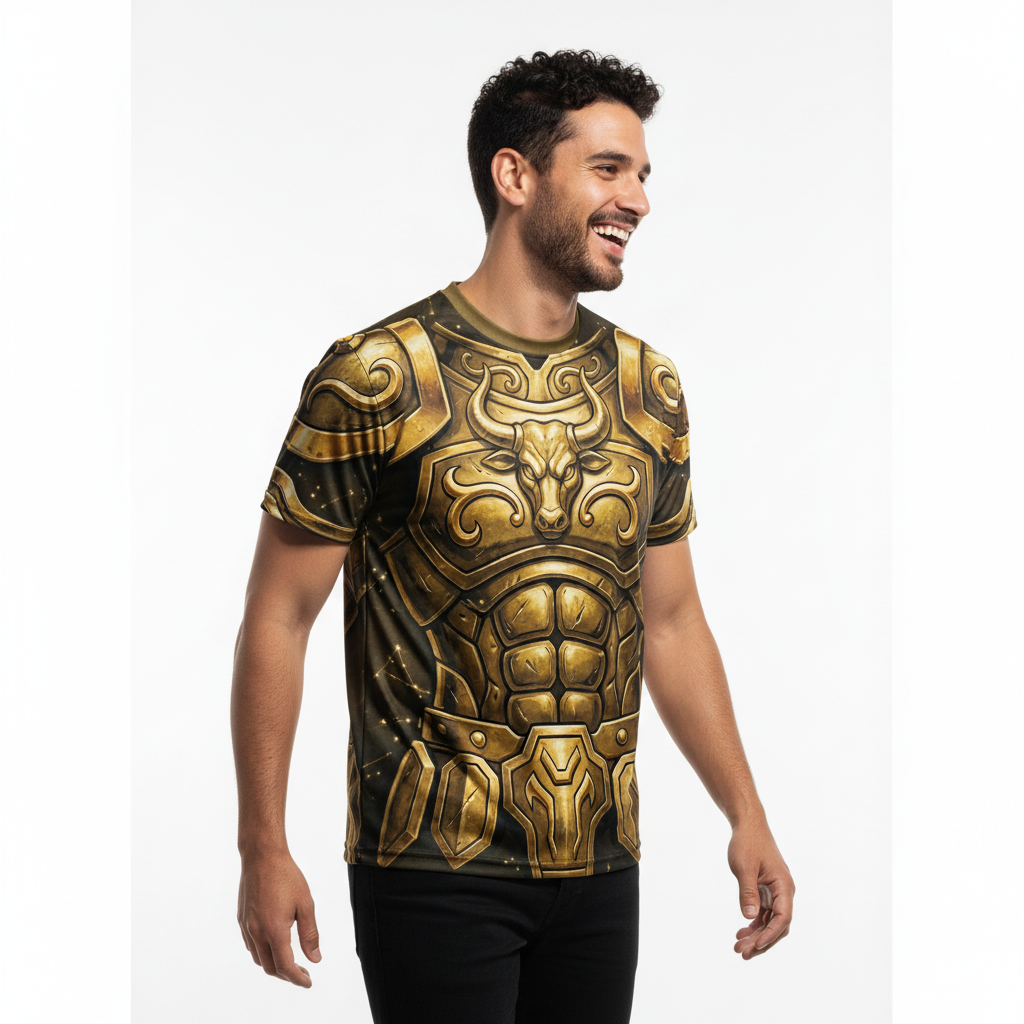 Remera Caballeros Del Zodiaco Aldebarán de Tauro