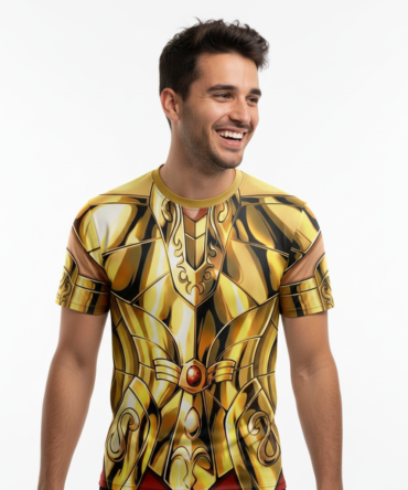 Remera Saint Seiya Armadura Dorada Shaka de Virgo