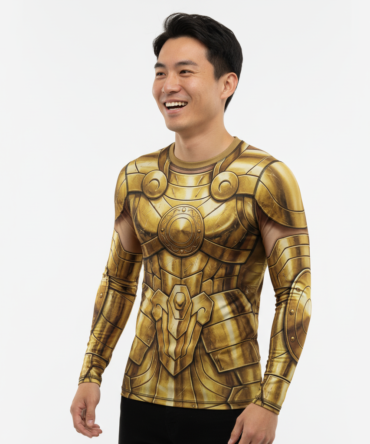 Remera Saint Seiya Armadura Dorada Dohko de Libra