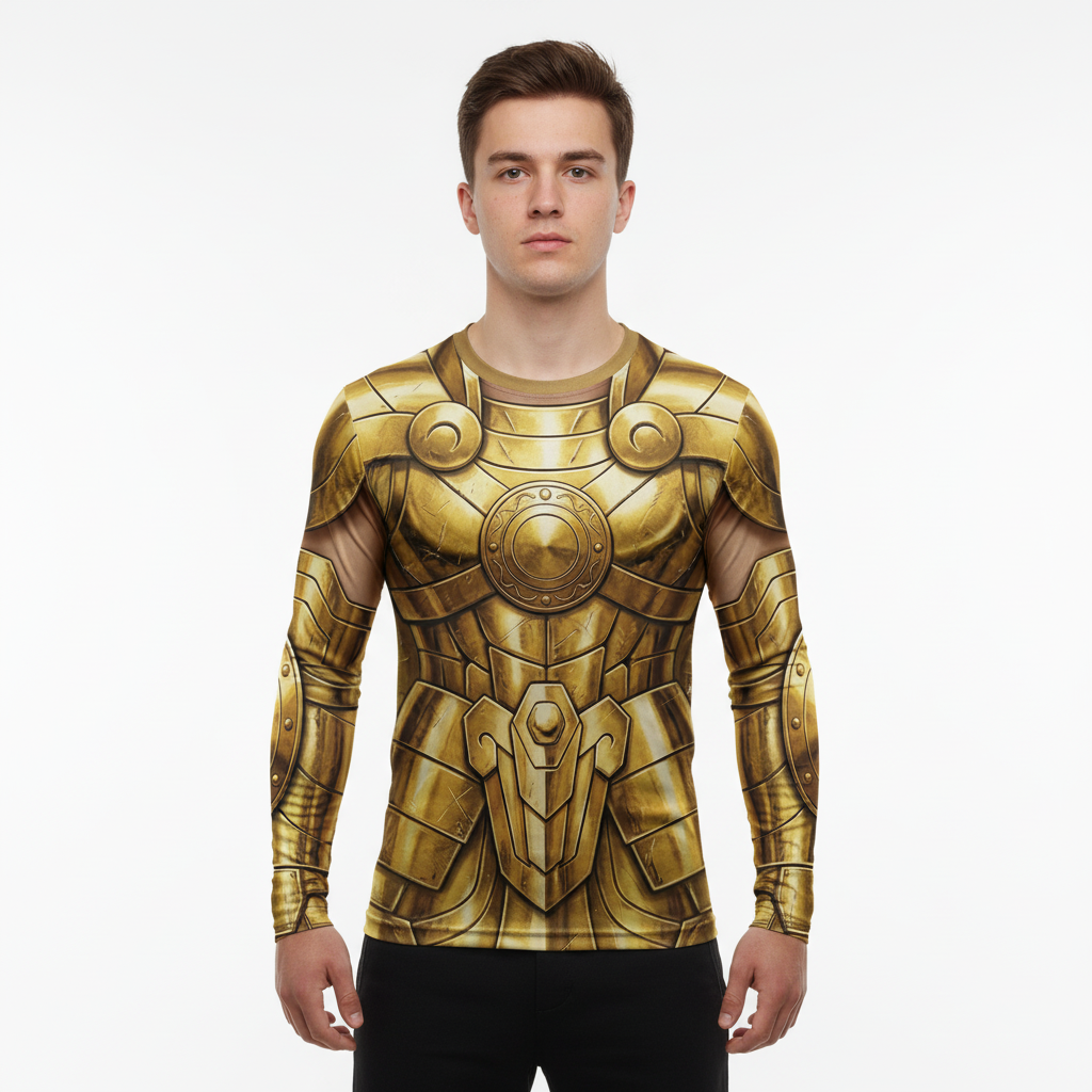 Remera Saint Seiya Armadura Dorada Dohko de Libra - Image 5