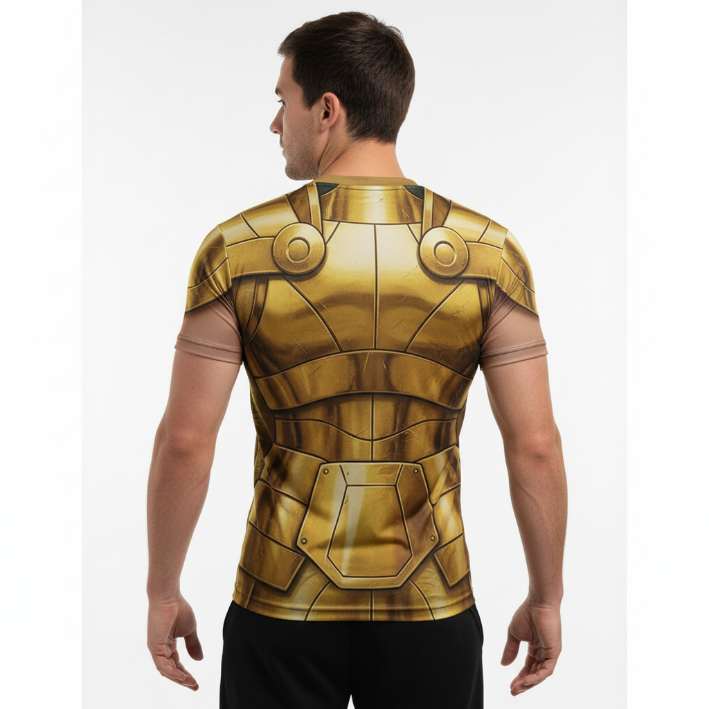 Remera Saint Seiya Armadura Dorada Dohko de Libra - Image 6