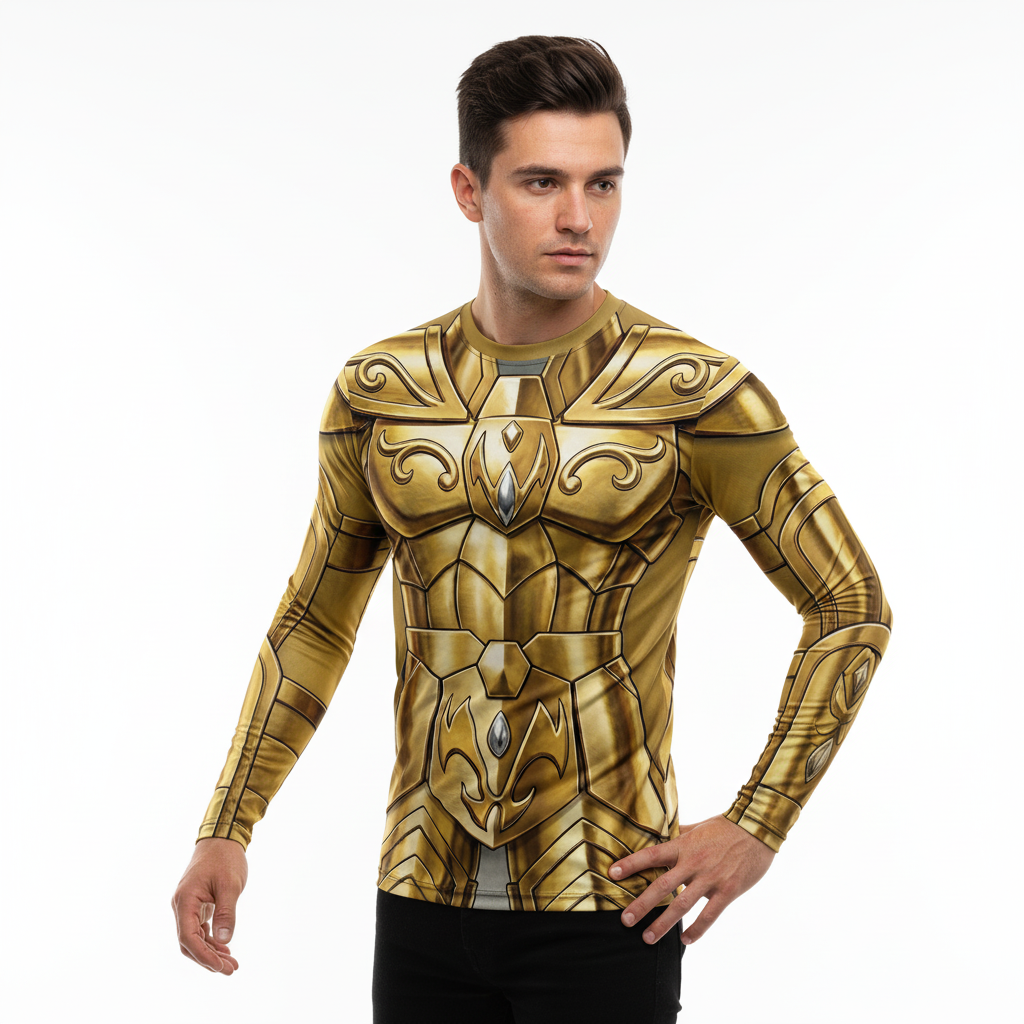 Remera Saint Seiya Armadura Dorada Seiya de Sagitario - Image 2