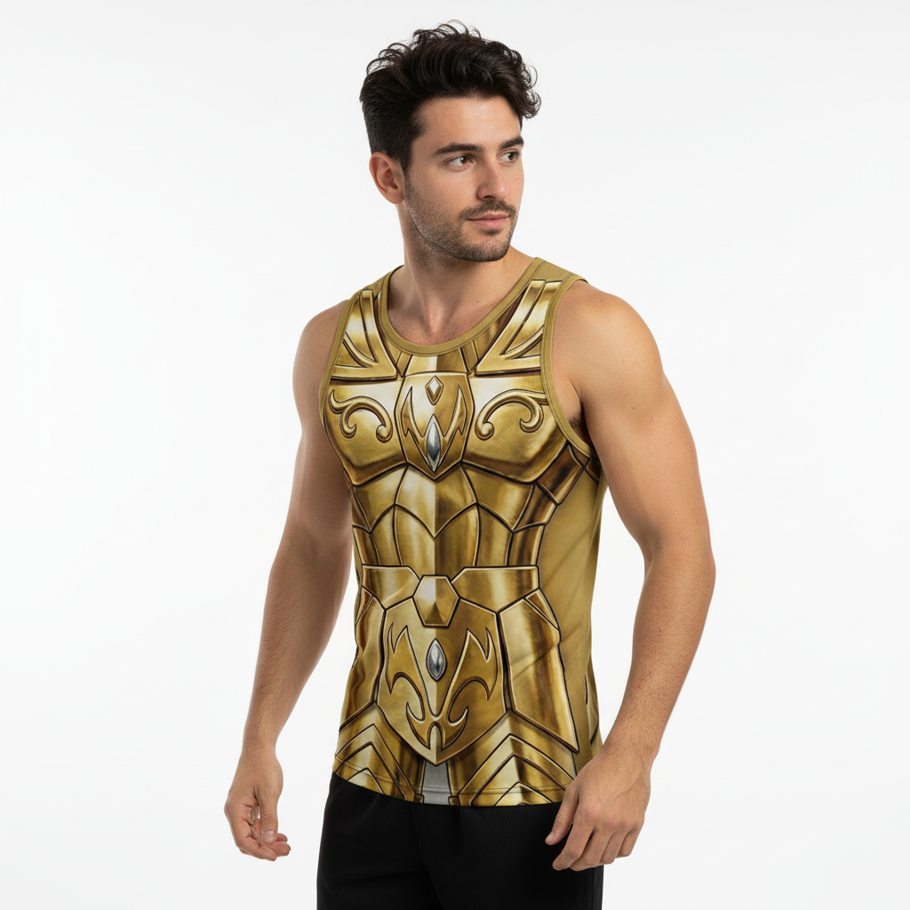 Remera Saint Seiya Armadura Dorada Seiya de Sagitario - Image 4