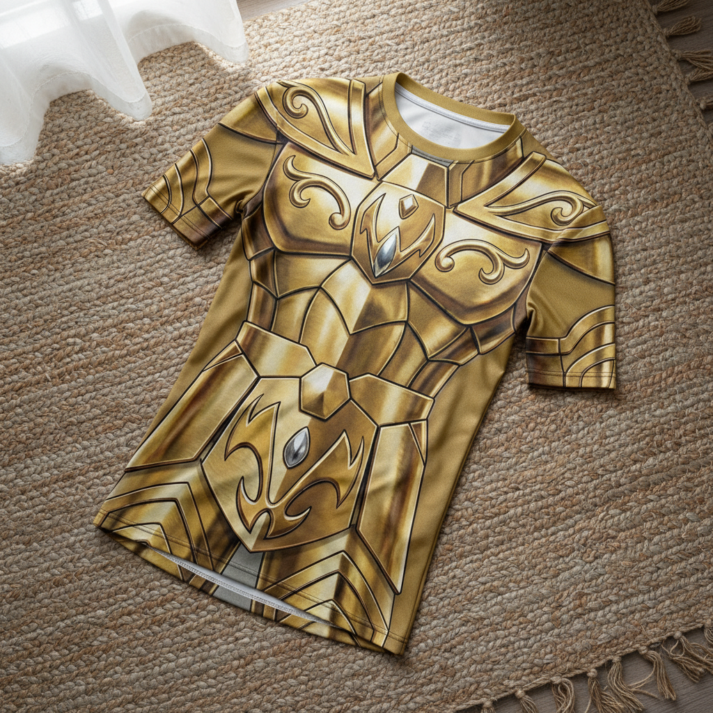 Remera Saint Seiya Armadura Dorada Seiya de Sagitario - Image 5