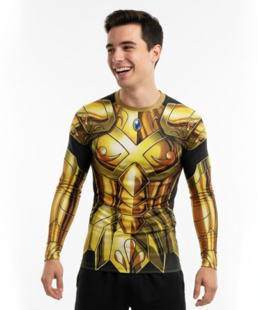 Remera Saint Seiya Armadura Dorada Aphrodite de Piscis