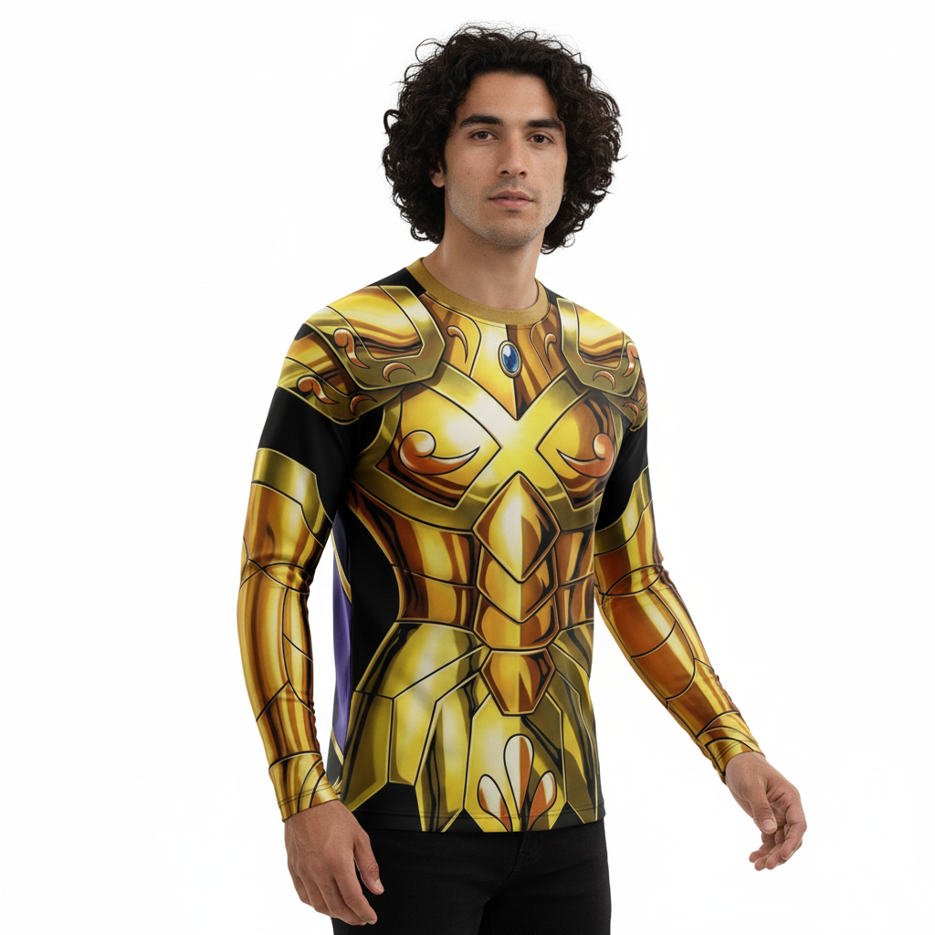Remera Saint Seiya Armadura Dorada Aphrodite de Piscis - Image 2