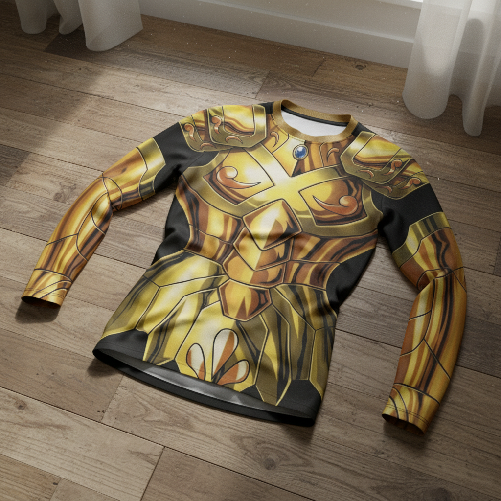 Remera Saint Seiya Armadura Dorada Aphrodite de Piscis - Image 5