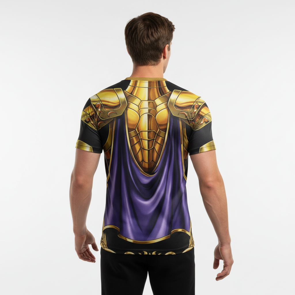 Remera Saint Seiya Armadura Dorada Aphrodite de Piscis - Image 6