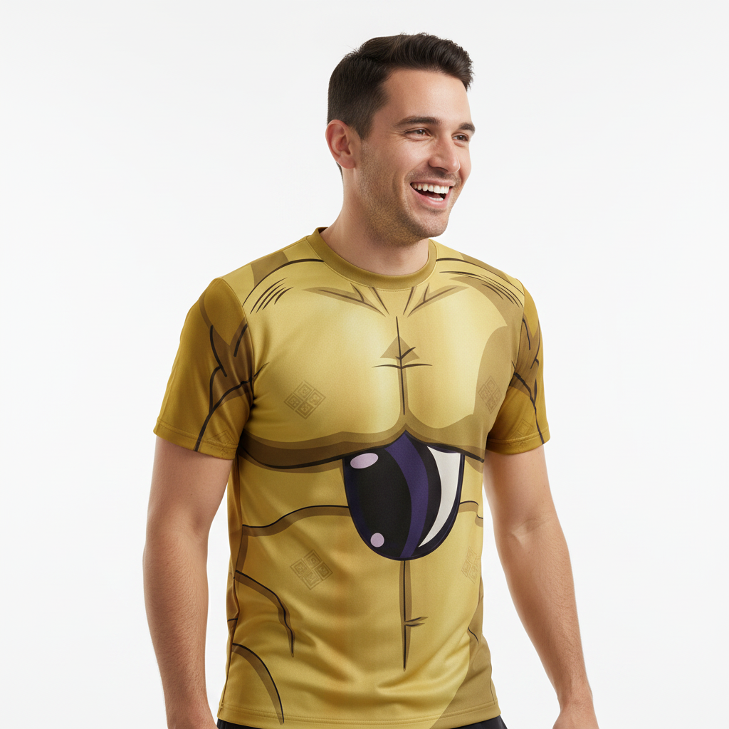 Remera Golden Freezer Dragon Ball Z