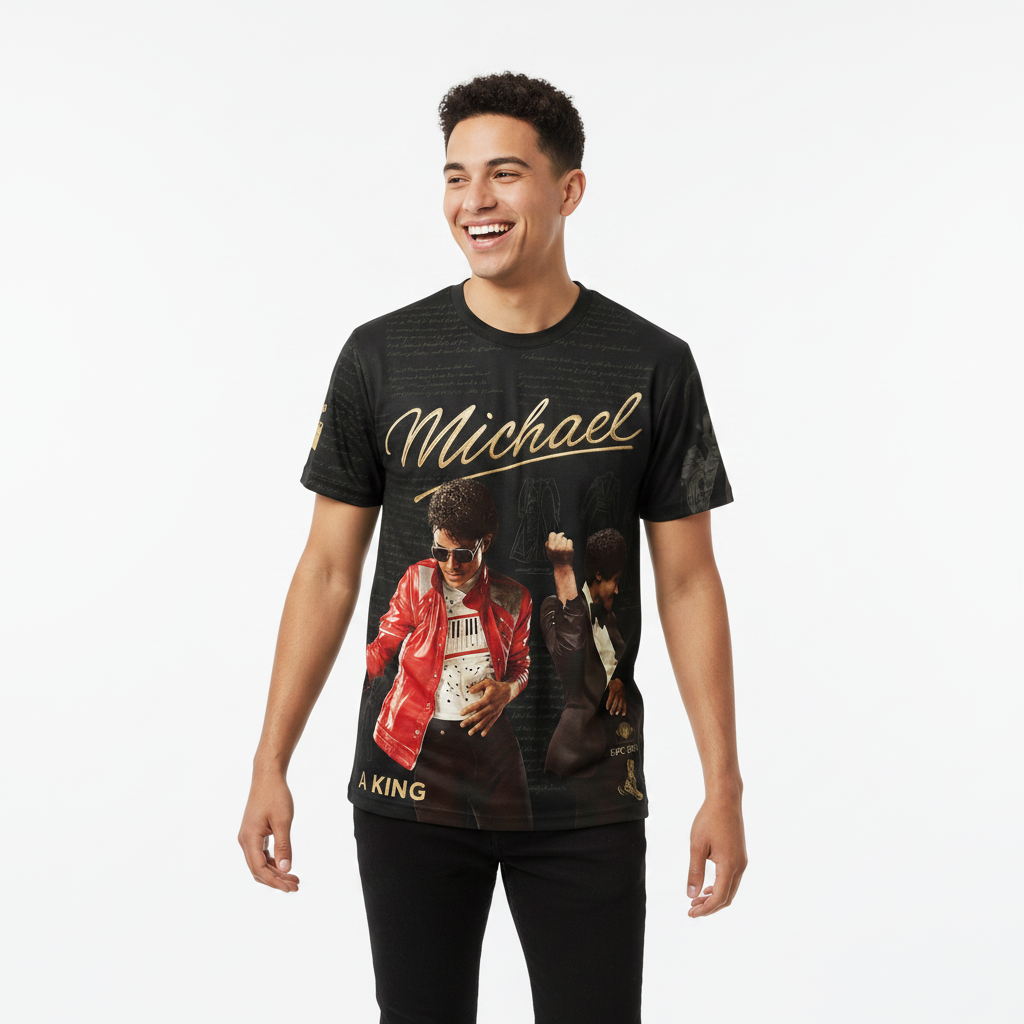 Remera Michael Jackson La película