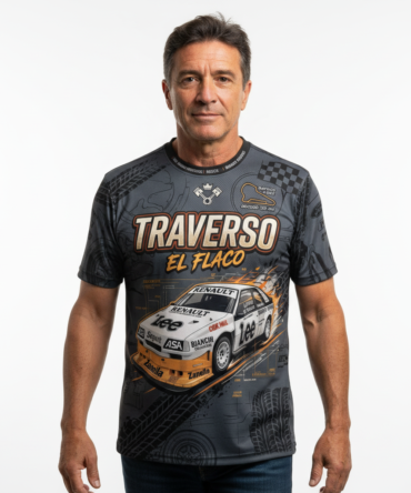 Remera El Flaco Traverso Leyenda del TC2000