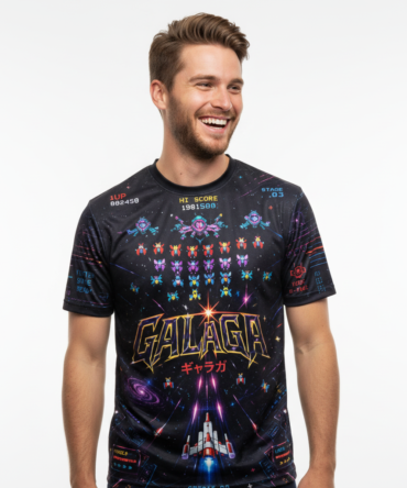 Remera Videojuego Galaga