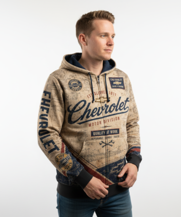 Buzo Chevrolet Heritage Garage Built to Serve