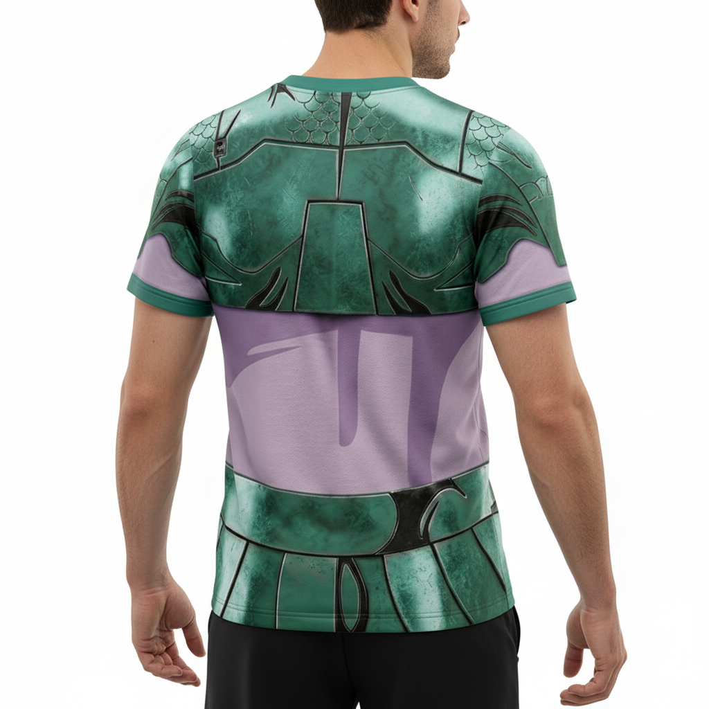 Remera Remera Armadura Shiryu Saint Seiya vista 6 - Ranwey