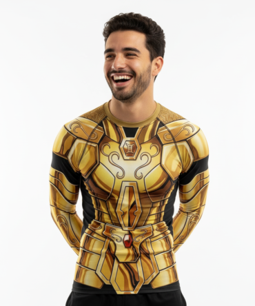 Remera Saint Seiya Armadura Dorada De Geminis